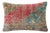 Turkish Lumbar Rug Pillow Cover 16'' X 24'' For Sale