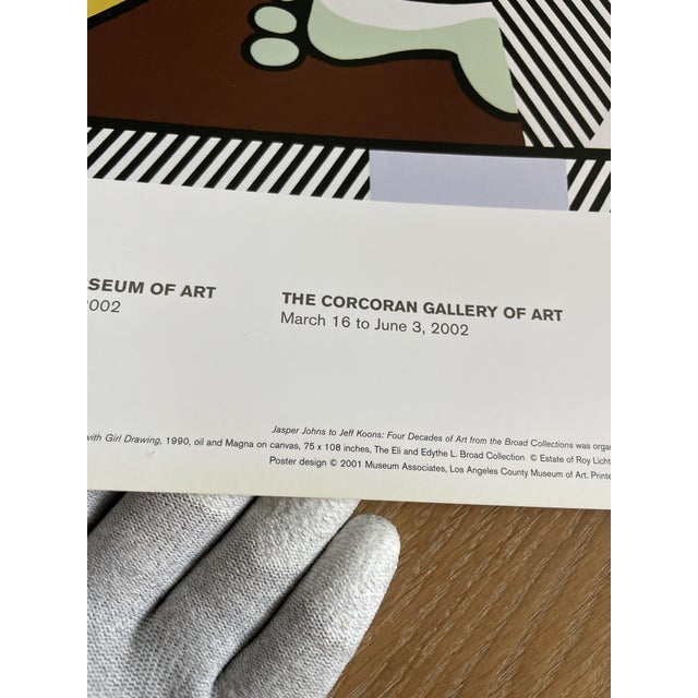 Roy Lichtenstein, Nude, Reflections on Interior with Girl Drawing, 1990, Paper For Sale - Image 4 of 9