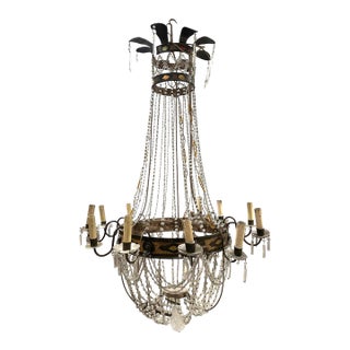 18th Century Tuscan Empire Chandelier For Sale