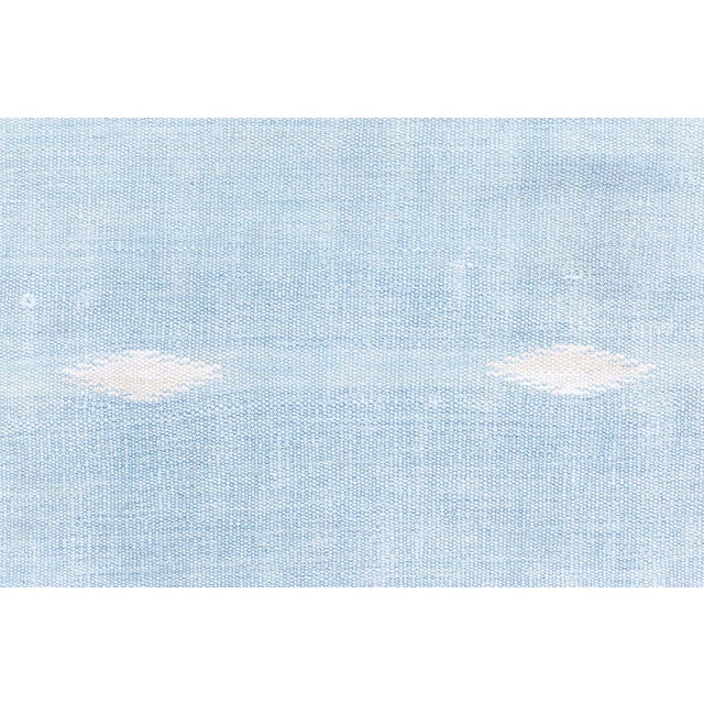 Mid-Century Modern Vintage Indian Dhurrie Rug Doris Leslie Blau For Sale - Image 3 of 7