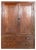 Large Irish Pine Housekeepers Cupboard, 1850s For Sale