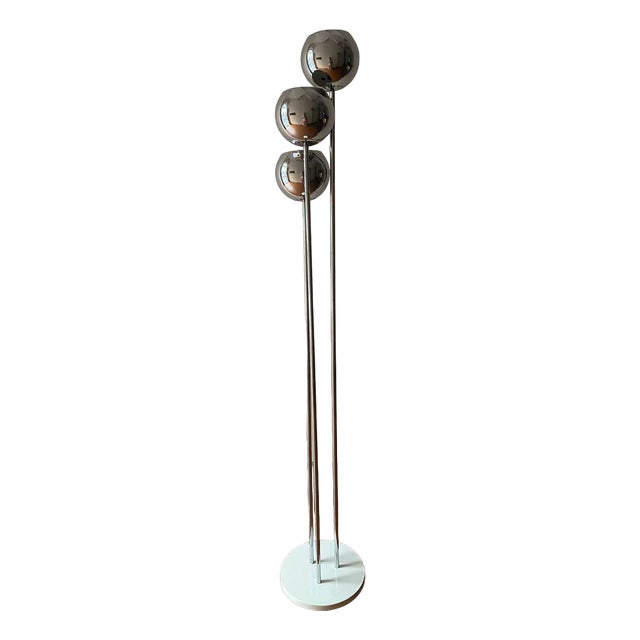 3-Light Floor Lamp attributed to Goffredo Reggiani, Italy, 1960s For Sale