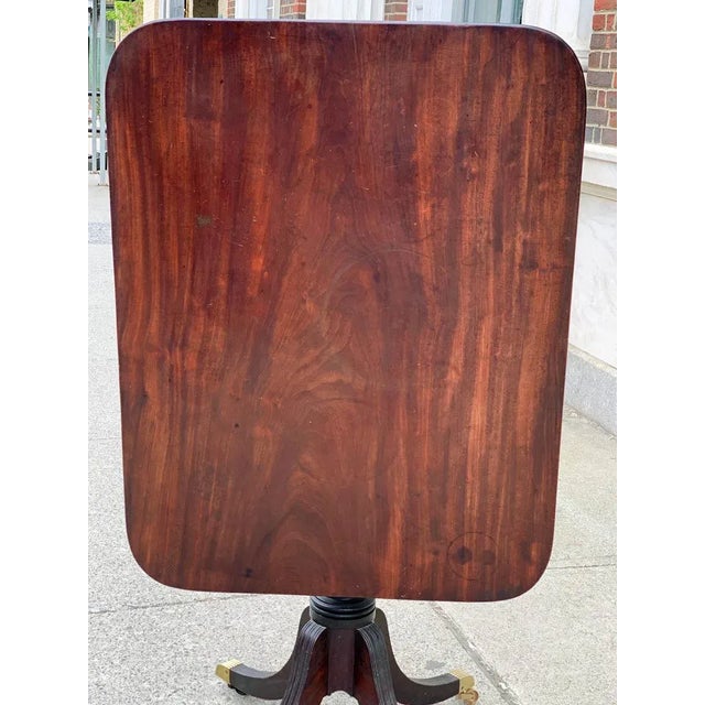 Late 18th Century Late 18th- Early 19th Century Mahogany Tilt Top Table For Sale - Image 5 of 10