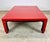 Japanese Mid 20th Century Japanese Low Coffee / Tea Table in Red & Black Lacquer For Sale - Image 3 of 12