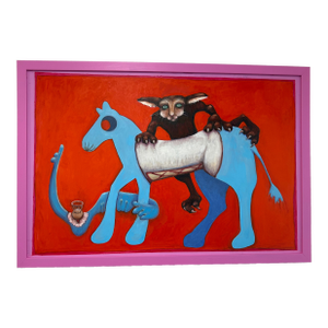 Rodeo Contemporary Painting on Canvas
