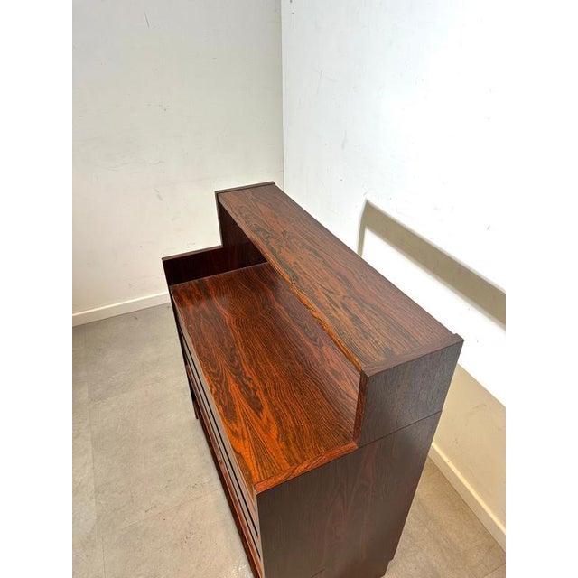 Mid-Century Rosewood Cabinet by Poul Cadovius for KLM For Sale - Image 3 of 5