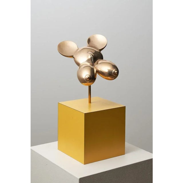 Behold the exquisite bronze sculpture 'MIMA' by Belgian artist Eduard Van Giel. This stunning piece is more than just a...