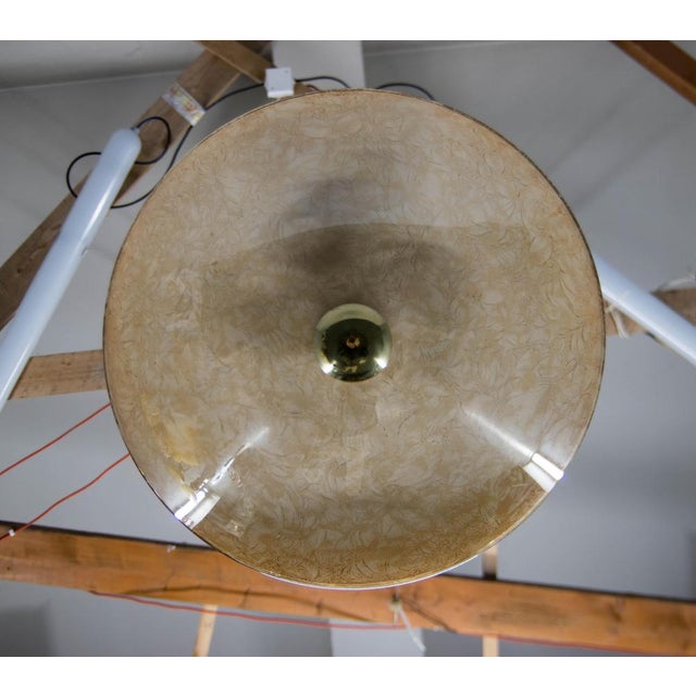 Art Deco Glass Hanging Light by Kamenicky Senov, 1930s For Sale - Image 6 of 13