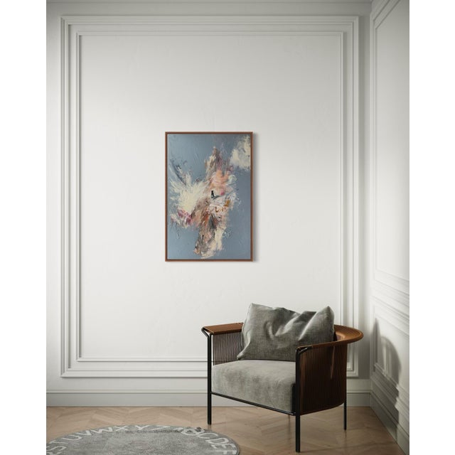 Where the Light Breaks - Original Acrylic Painting on Canvas by Artist Heather Dawn Batchelor For Sale - Image 4 of 12