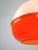 Italian Space Age Orange Acrylic Glass and Brass Pendant Lamp, 1970s For Sale - Image 15 of 18