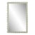 Fleur Home Audubon Bamboo Rectangle Mirror in Mizzle, 30x40 For Sale