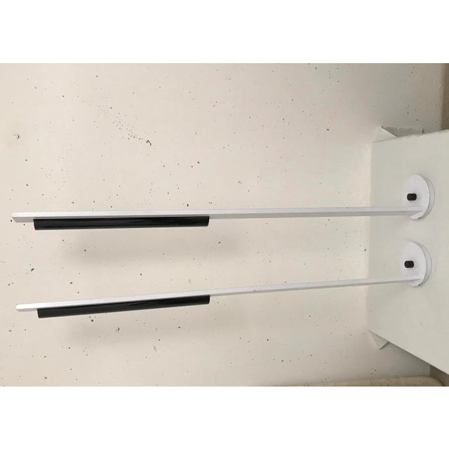 1980s Sconces by Bruno Gecchelin for Oluce, 1977, Set of 2 For Sale - Image 5 of 6