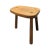Brutalist Stool in the style of Charlotte Perriand For Sale - Image 4 of 4