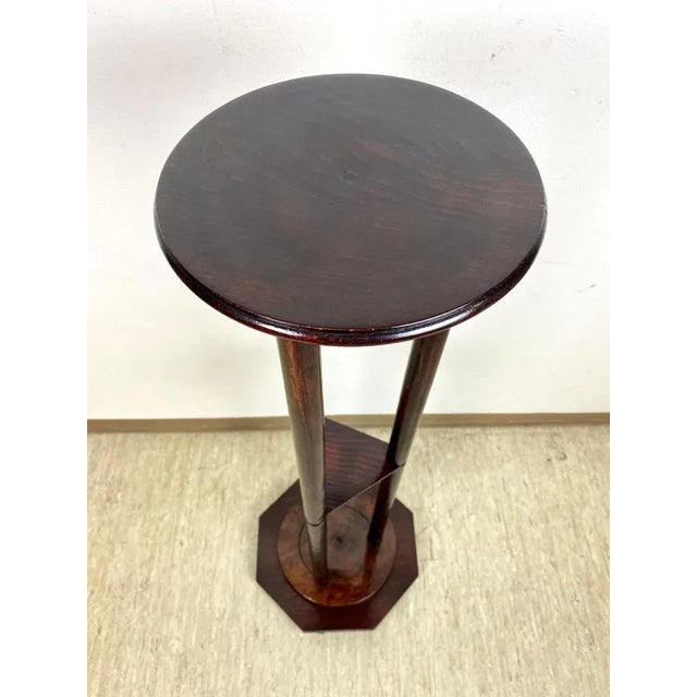 Art Nouveau Bentwood Pedestal, Austria, 1900s For Sale - Image 9 of 10