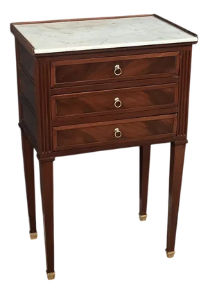 Small Louis XVI Mahogany Chiffonier