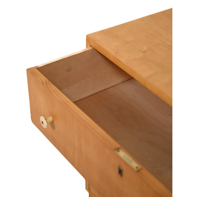 Scandinavian Elm Chest of Drawers, 1940s-1950s For Sale - Image 9 of 12
