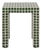 Hotaru Tile Accent Table in Dark Green For Sale