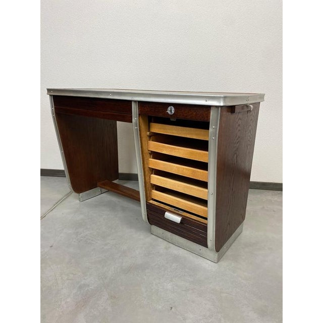 Small Functionalist Desk, 1930s For Sale - Image 11 of 18
