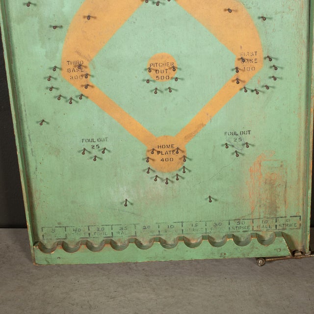 Arcade Marble & Baseball Game c.1930 For Sale - Image 4 of 7