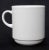 Fortessa Fortaluxe Superwhite ceramic coffee cup. These cups were reclaimed from The Waldorf Astoria. Priced each. A...