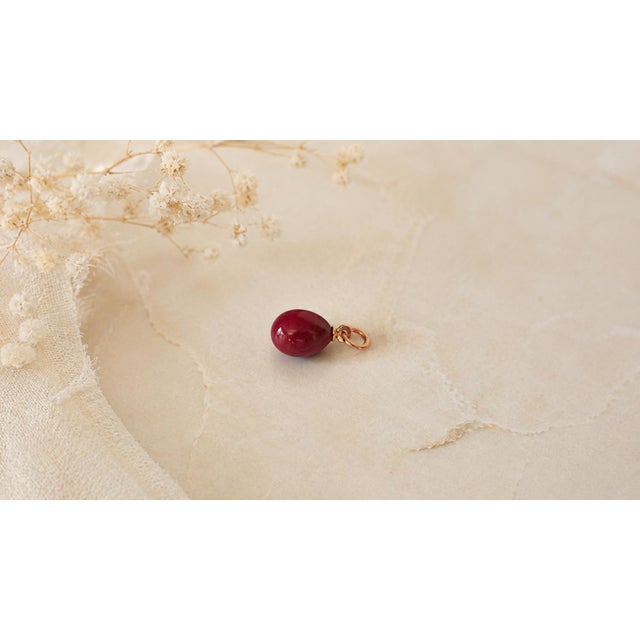 Art Deco Early 20th Century Rare Purpurin Egg Pendant With Diamonds by Anders Nevalainen, St. Petersburg For Sale - Image 3 of 11