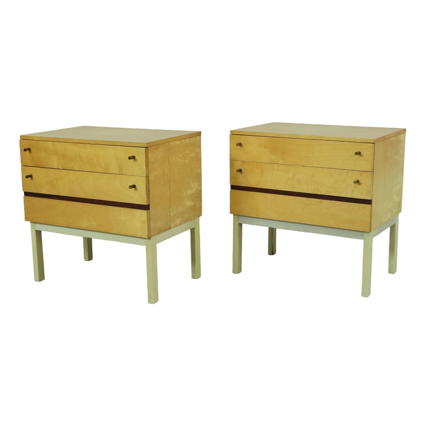 Vintage Bedside Tables, 1960s, Set of 2 Chairish