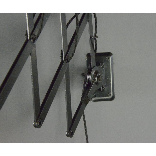 Modernist Scissor Lamp by Wilhelm Bader, 1930s For Sale - Image 9 of 14