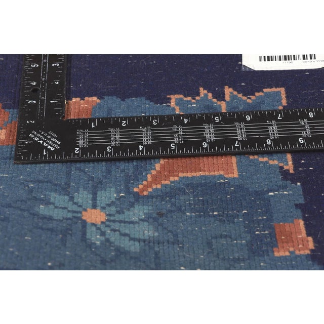 Textile Antique Chinese Art Deco Rug - 08'10 x 11'06 For Sale - Image 7 of 11