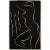 Black 1990 After Henri Matisse, "Nude in the Air" Black and White Print For Sale - Image 8 of 8