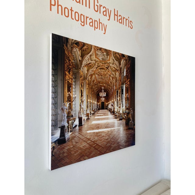 William Gray Harris Photograph on Canvas “ Galleria Degli Specchi, Palazzo Doria Pamphilj" artist's proof. Medium Canvas...