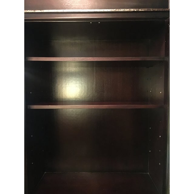 Oly Studio Dominique Tall Glass Front Hutch Cabinet For Sale - Image 11 of 13