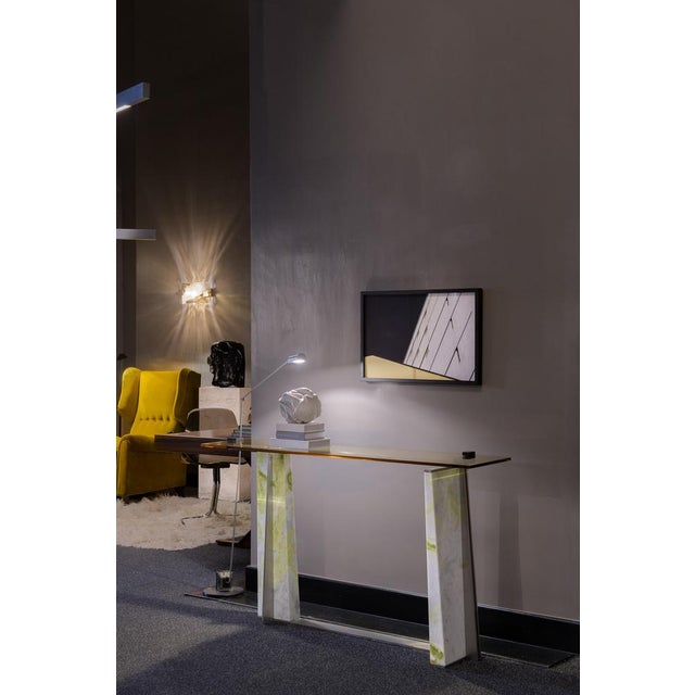 Silver Italian Diana Console by Isabella Garbagnati for Blend Roma, 2023 For Sale - Image 8 of 12