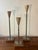 Vintage American Studio Sculptural Brutalist Steel and Bronze Candlesticks For Sale In Miami - Image 6 of 7