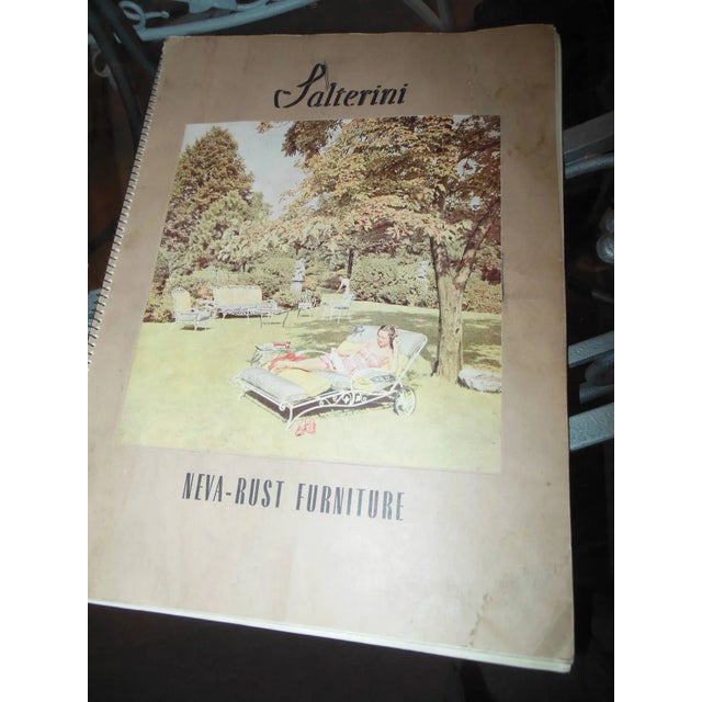 Vintage Salterini Style Wrought Iron Console Table For Sale In New York - Image 6 of 8