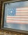 19th Century Authentic Antique 1876 Framed 13 Star Centennial Parade Flag Rare For Sale - Image 5 of 9