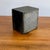 Modern Slate Stone Paperweight Cube With Initial “V” For Sale - Image 6 of 7