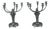 Candelabras by Just Andersen for GAB Guldsmedsaktiebolaget, Denmark / Sweden, 1931, Set of 2 For Sale