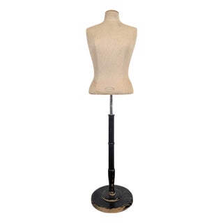 Mannequin with Wooden Base For Sale