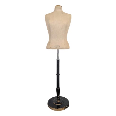 Mannequin with Wooden Base For Sale