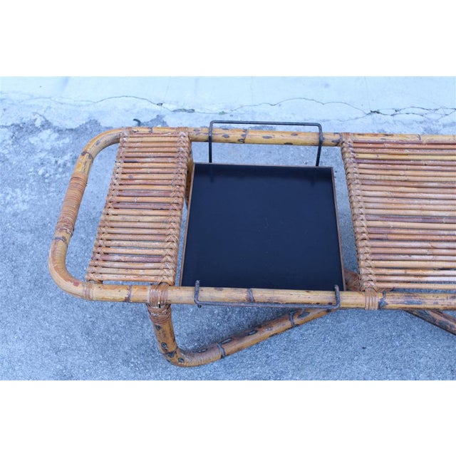 Bamboo Cocktail Table by Tito Agnoli, 1950s For Sale - Image 13 of 18