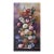 Hand-Painted Classical Still Life Floral Vase Mural For Sale