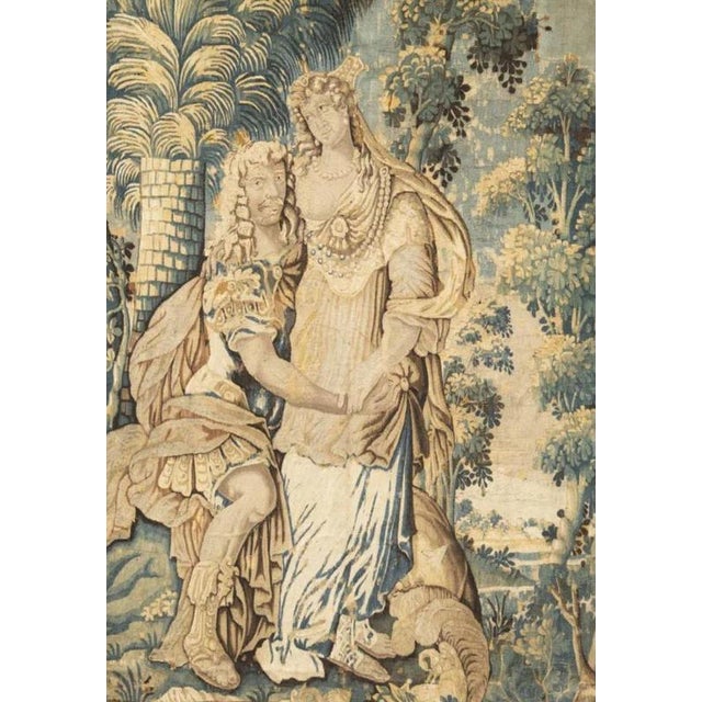 2000 - 2009 17th Century Antony and Cleopatra Tapestry from Aubusson For Sale - Image 5 of 7