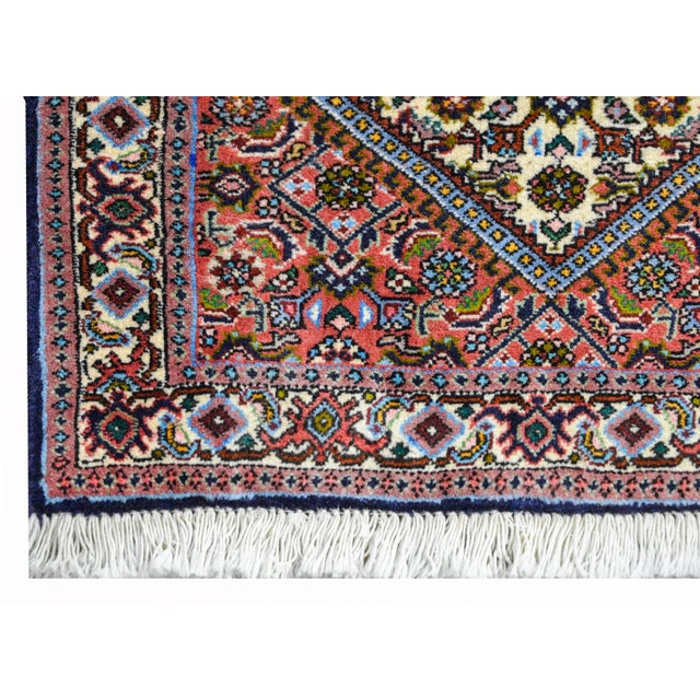 Textile Vintage Persian Bidjar Rug For Sale - Image 7 of 10