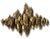 Mid-Century Modern Signed Josef 1973 Monumental Brutalist Torch-Cut Metal Wall Sculpture – 38" Mid-Century Modern Abstract Art For Sale - Image 3 of 11