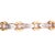 14 Karat Two-Tone Fancy Link Bracelet For Sale - Image 10 of 11