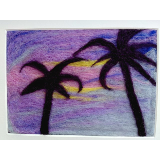 Original artwork - "Twin Palms" - this palm tree skyscape was inspired by my looking up at a couple of the very tall palm...