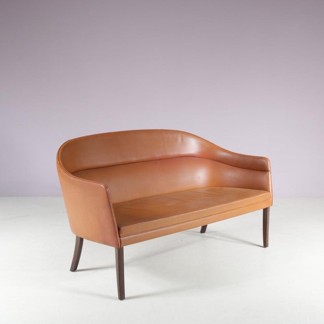 Sofa by Ole Wanscher for J. Jeppesen, 1950s For Sale - Image 15 of 15