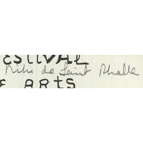 Artist: Niki de Saint Phalle Title: Eleventh New York Film Festival Year: 1973 Signed: Yes Medium: Serigraph Paper Size:...