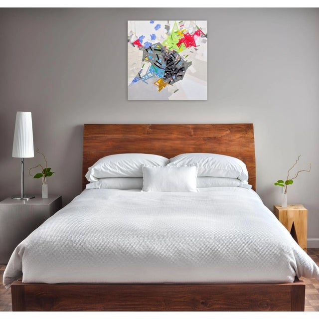 Acrylic on canvas Edition: Unique, Unframed. Philippe Halaburda is a French artist who has coined the term Geographic...