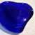 Royal Blue Vintage Tiffany & Co. Blue Glass Puffed Heart Paperweight For Sale - Image 8 of 8